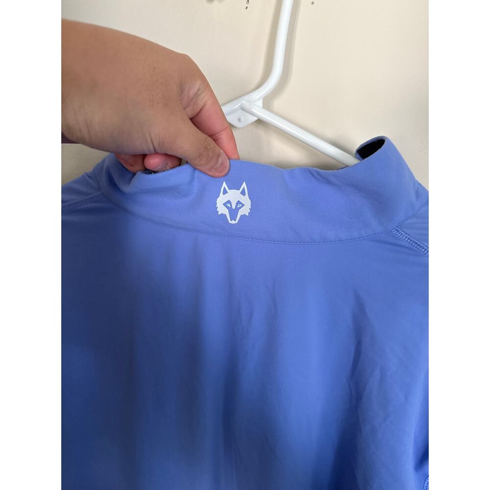 Greyson | Men’s Buttery Soft BRANDED Blue-ish/Purple Athlesuire Quarter-Zip Sz M - Picture 6 of 10